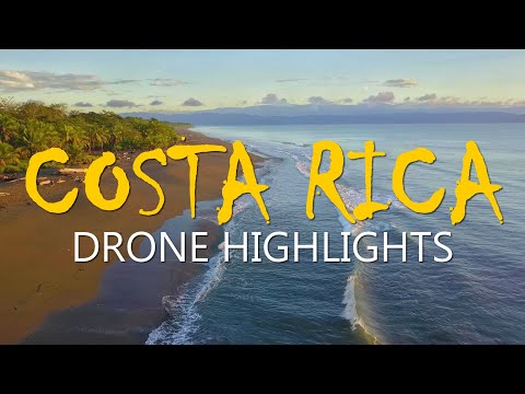 Costa Rica in 4k - (Drone Highlights)
